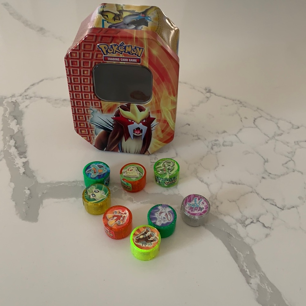 Pokémon rollers and Trading card case